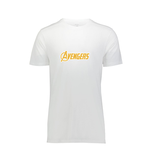 [3066.005.S-LOGO1] Youth Ultra-blend T-Shirt (Youth S, White, Logo 1)