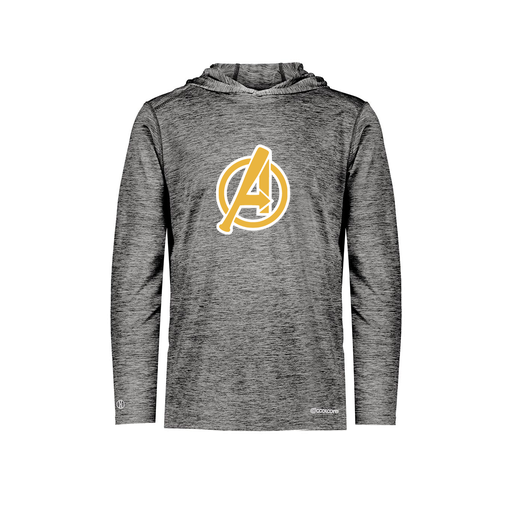 [FOLHCGBK-AS-LOGO3] Decker Men's Charge Hoodie (Adult S, Black, Logo 3)