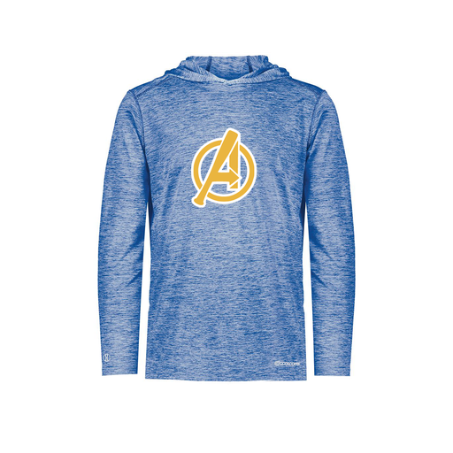 [FOLHCGRY-AS-LOGO3] Decker Men's Charge Hoodie (Adult S, Royal, Logo 3)